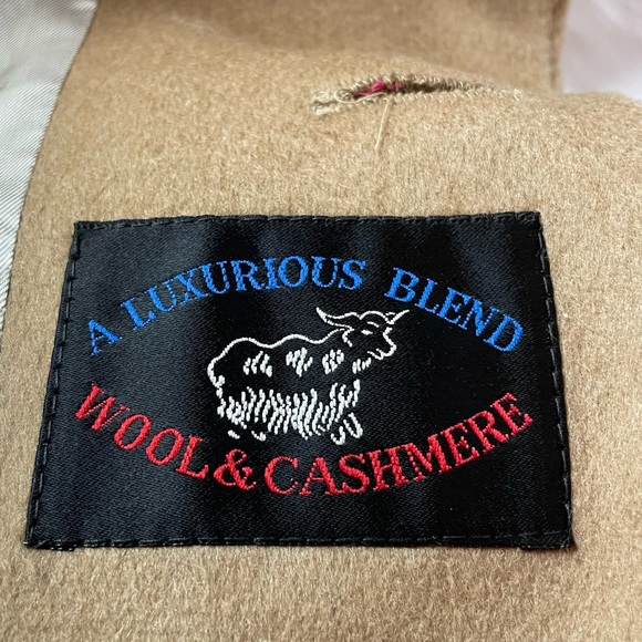 Adam Spencer Wool and Cashmere Overcoat - Picture 3 of 8